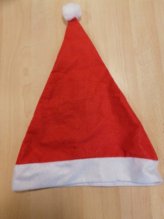 Bonnet de noël rouge